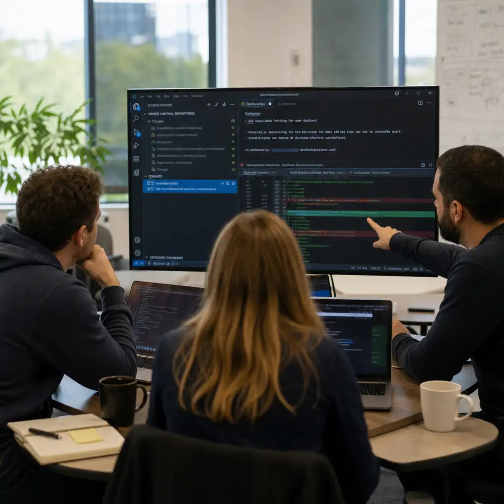 VS Code 合并默认开启 AI co-author 署名的 PR,透明度与同意权开始正面冲突