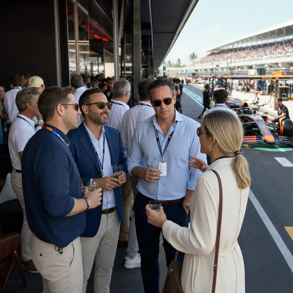 F1围场成了创业圈的新交易场，赛车只是入场券