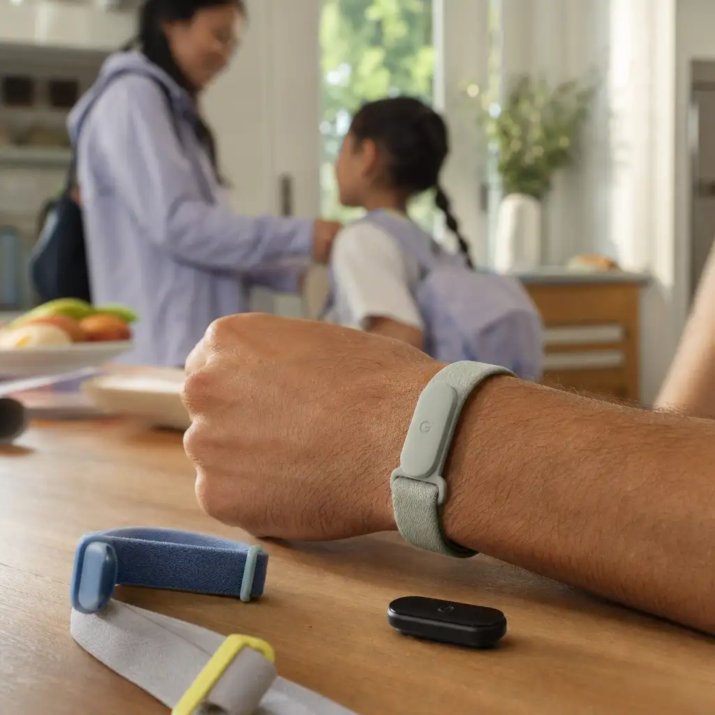 Fitbit Air 100 美元开卖：无屏手环只是外壳，Google Health 才是主角