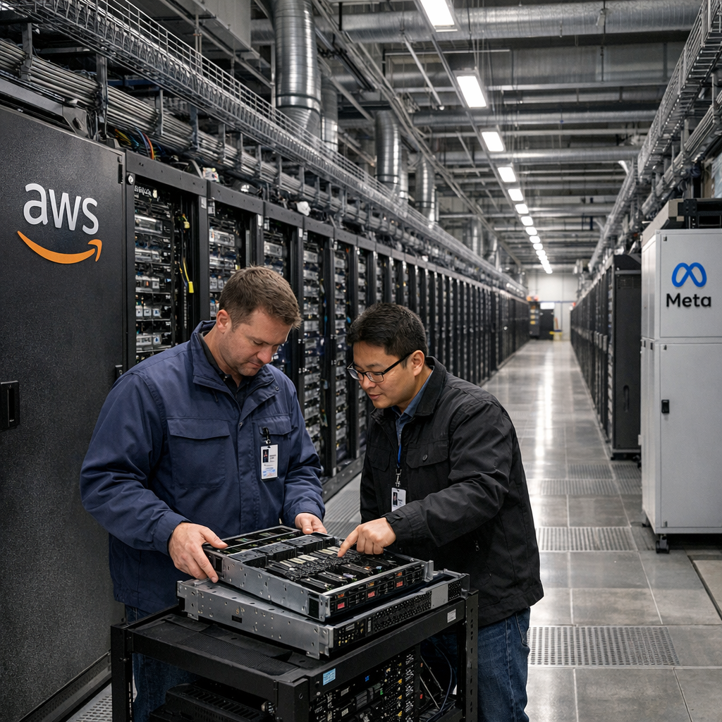 Meta 采购数百万颗 AWS Graviton:AI 算力战开始从 GPU 抢货转向云端算账