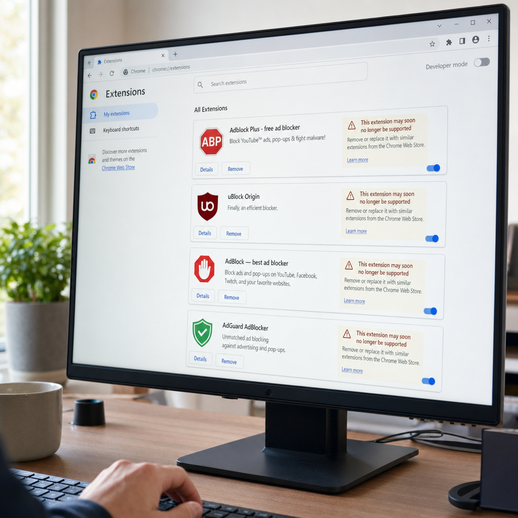 Chrome 151 关掉 MV2 后门：旧版 uBlock Origin 用户该换路了