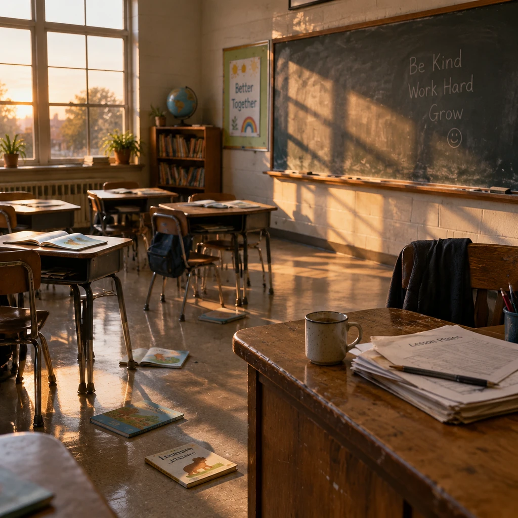 The Educator's Room揭校园黑洞，教师工伤率达全美2倍且小学成重灾区