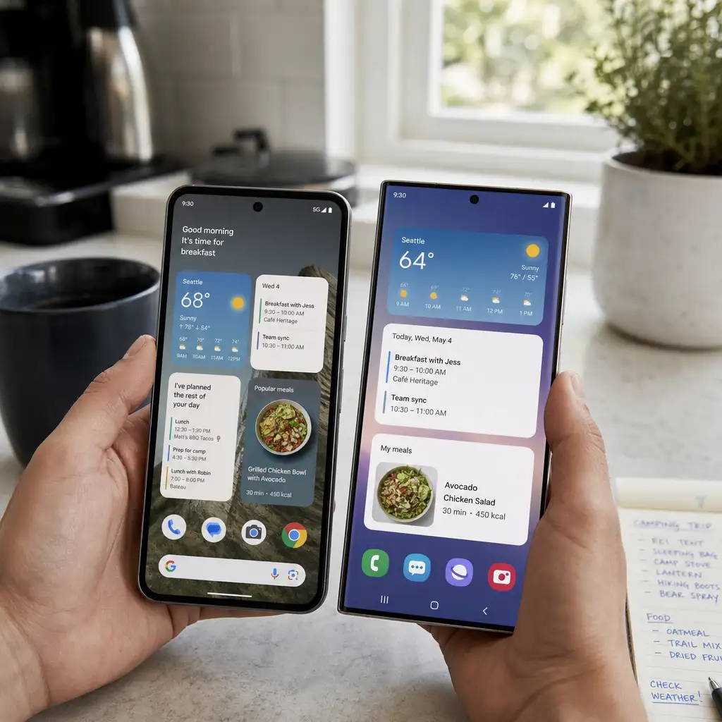 Google 用自然语言生成 Android 小组件，Gemini 正在挤进主屏