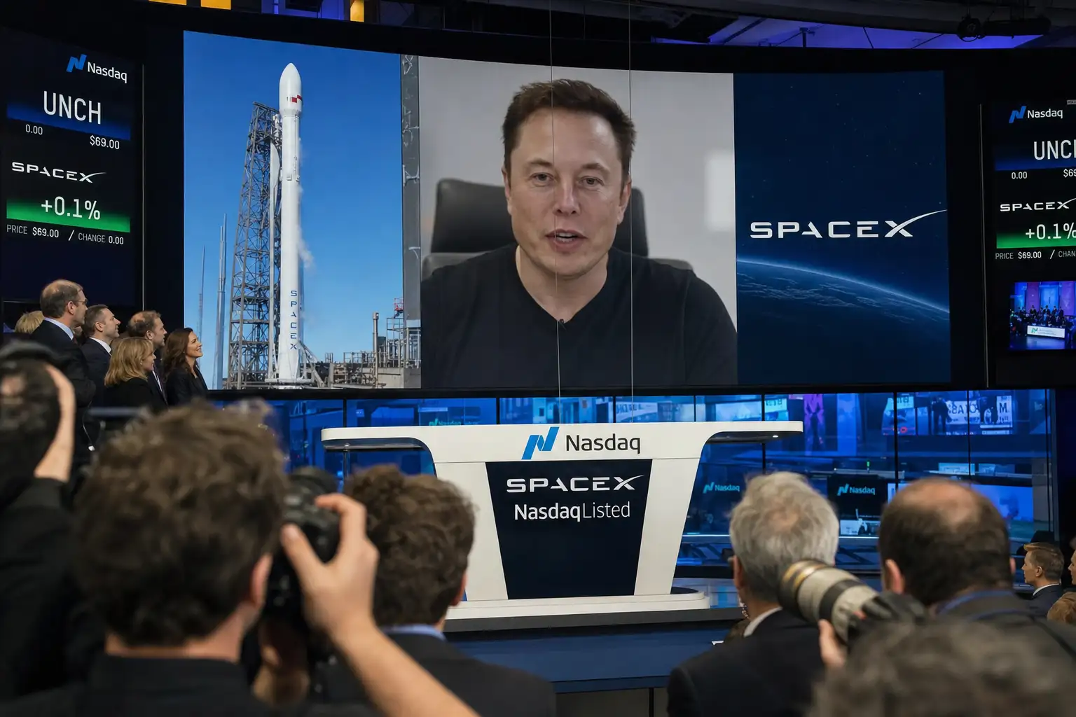 SpaceX上市后,马斯克的万亿美元身家只闪了一下