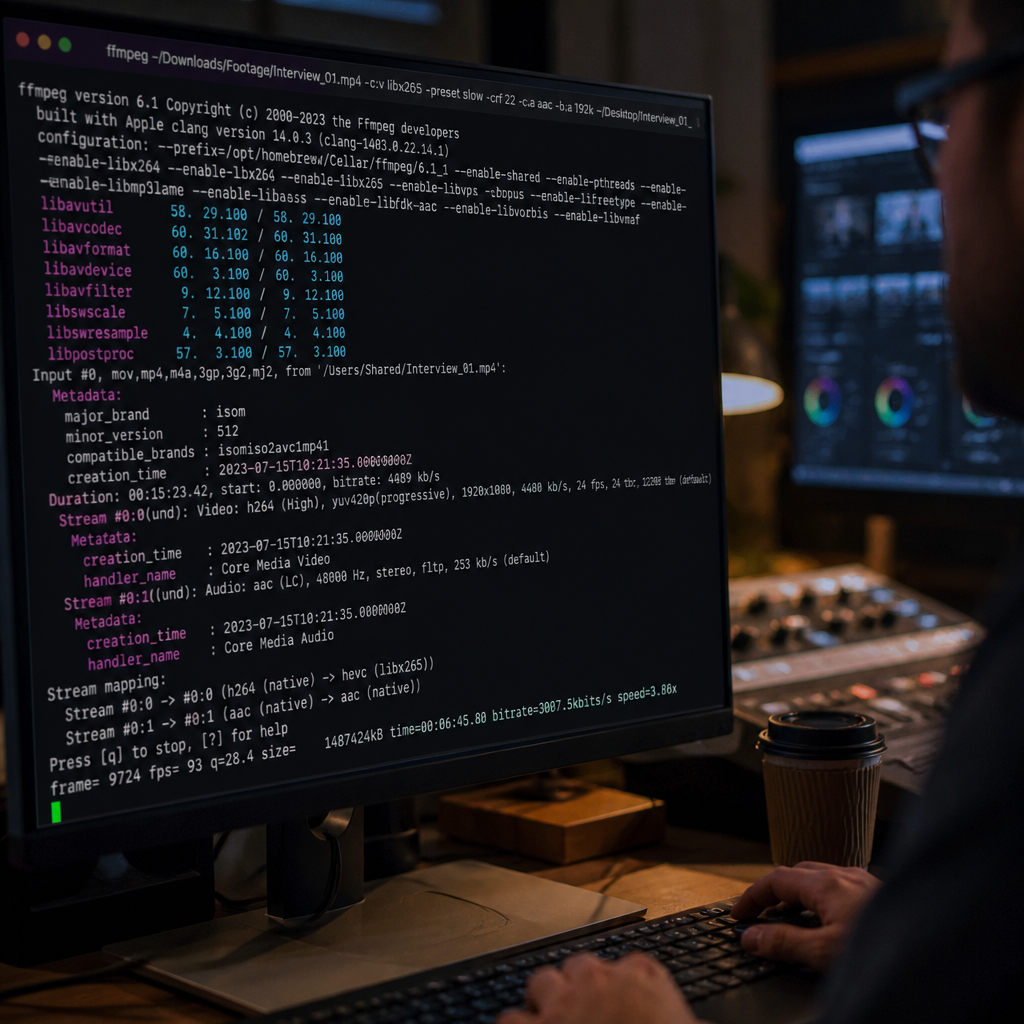 统治全网视频的“隐形大神”：终于有人把 FFmpeg 讲成大白话了