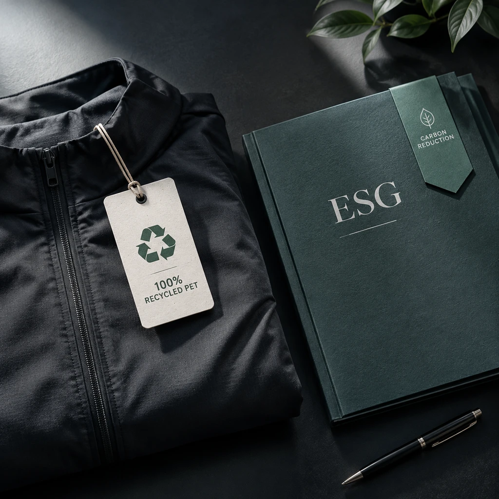 同一笔塑料减排额度面临被品牌成衣与科技巨头双重计算(示意图)