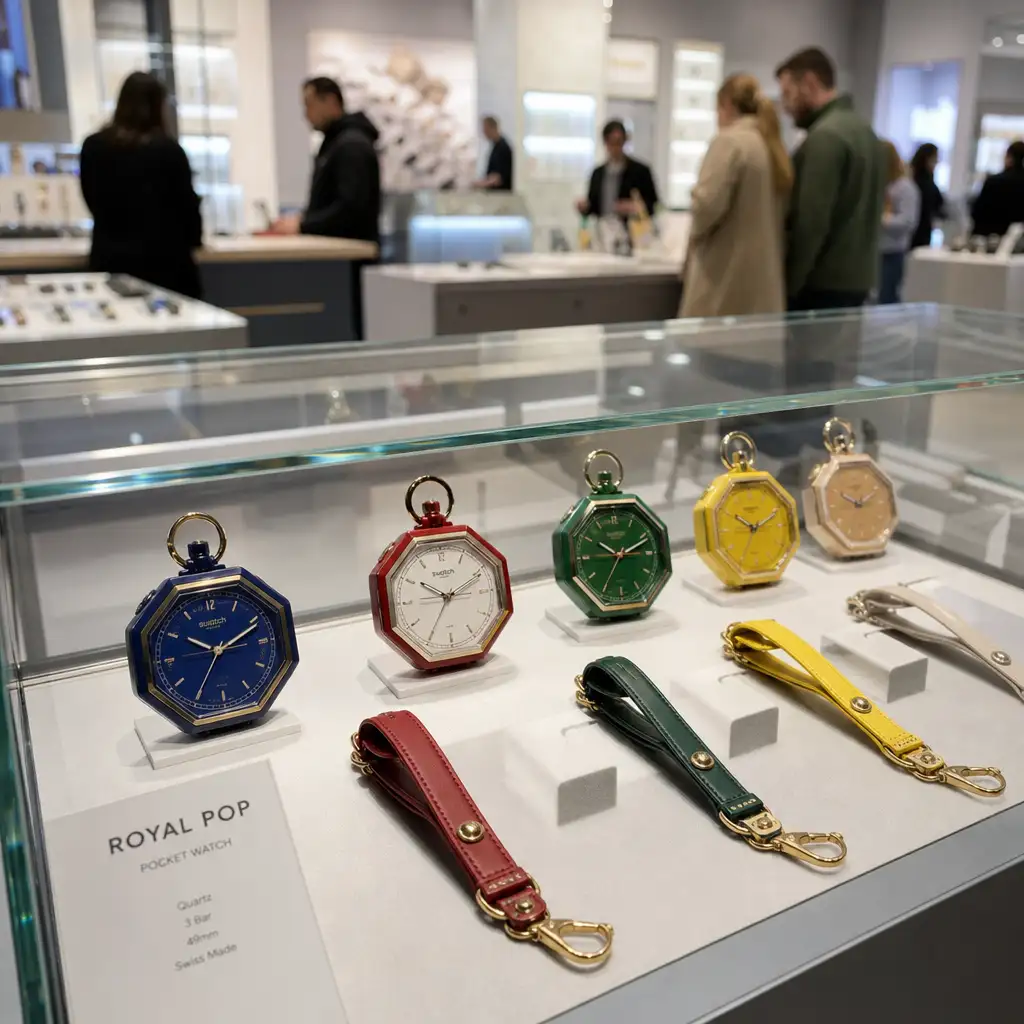 Swatch 和爱彼做了只 400 美元怀表，MoonSwatch 路线换了新主角