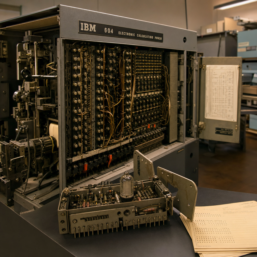 IBM 604：不是最先进的计算机，却把电子计算卖进了现实