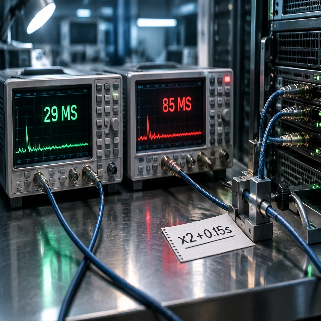 微软官方宣称的 85 毫秒速度优势，在竞品标准化实测与惩罚公式面前引发争议