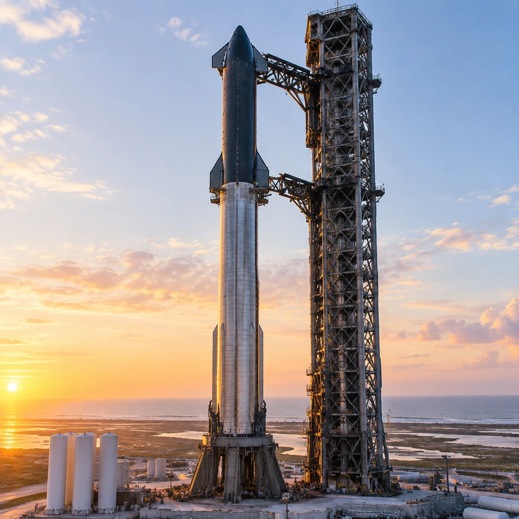 Starship第14次试飞定档9月22日：上市后首度入轨妥协放弃夹火箭