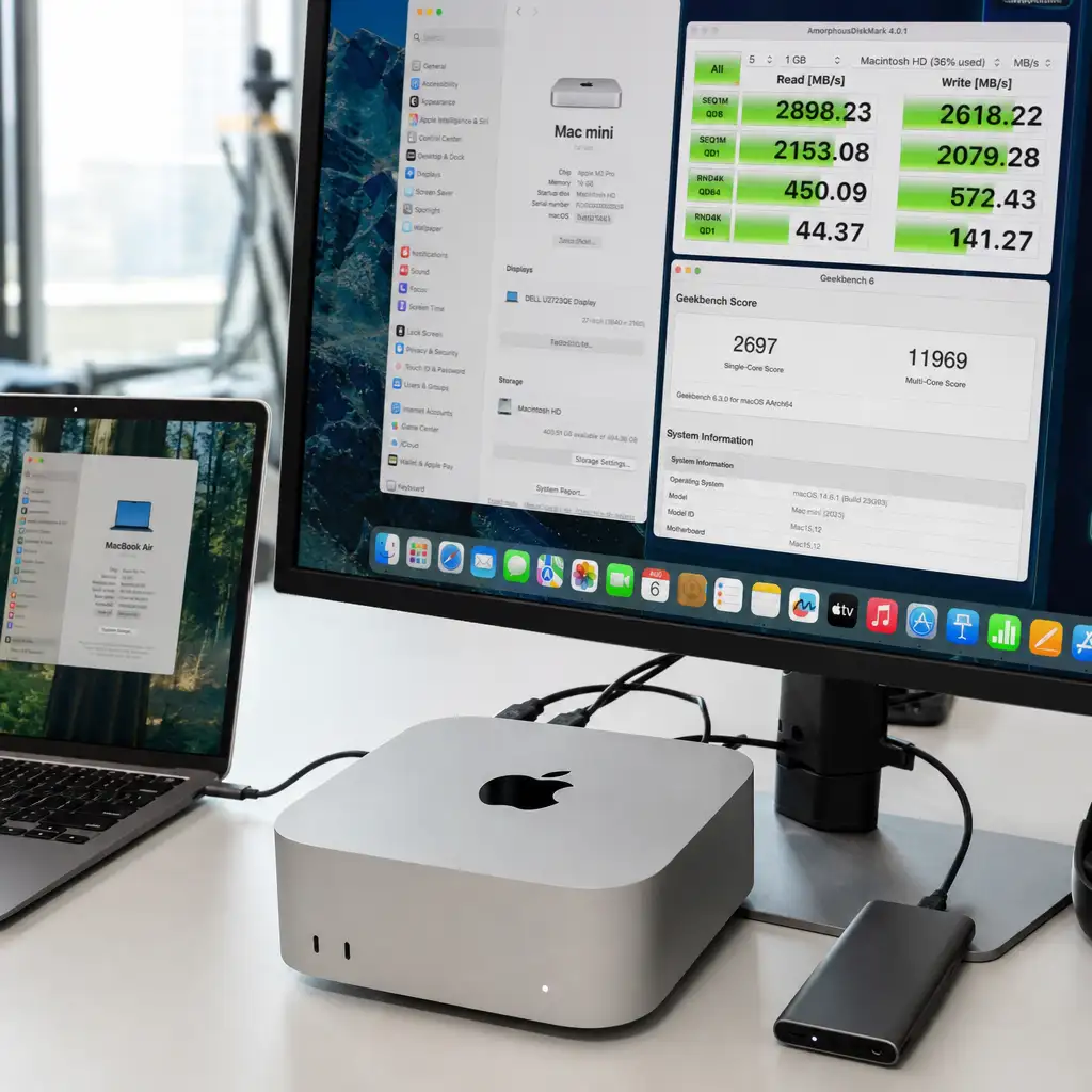 M4 Pro 实测 macOS 虚拟机：CPU/GPU 损耗不大，4GB 内存只能跑轻活