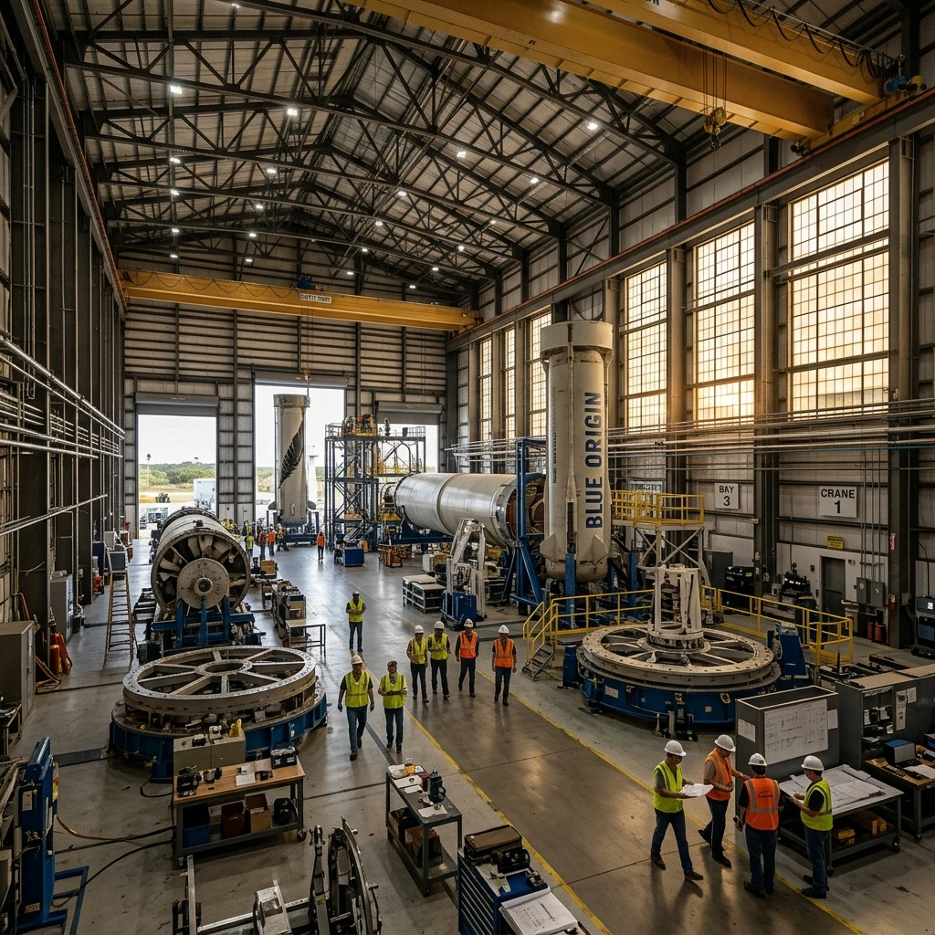 Blue Origin 豪掷3.3亿美元扩产New Glenn：实际仅射3次背后的产能豪赌