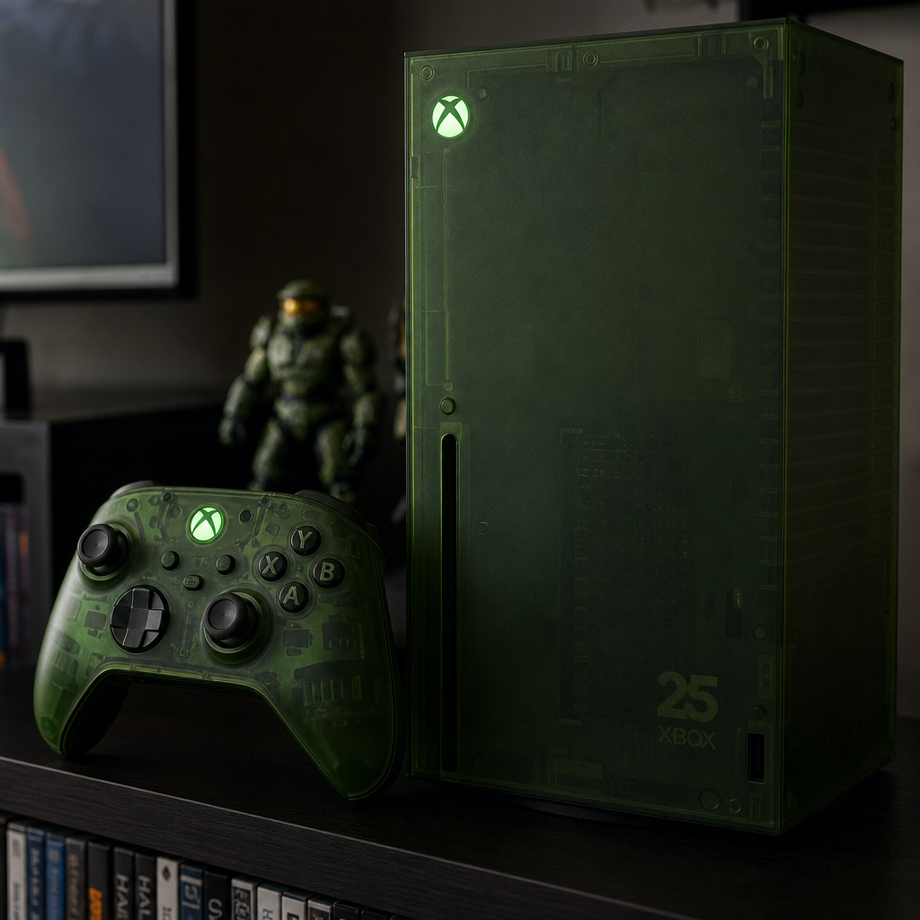 Xbox 25 周年版来了：半透明绿很好看，但它不是新主机