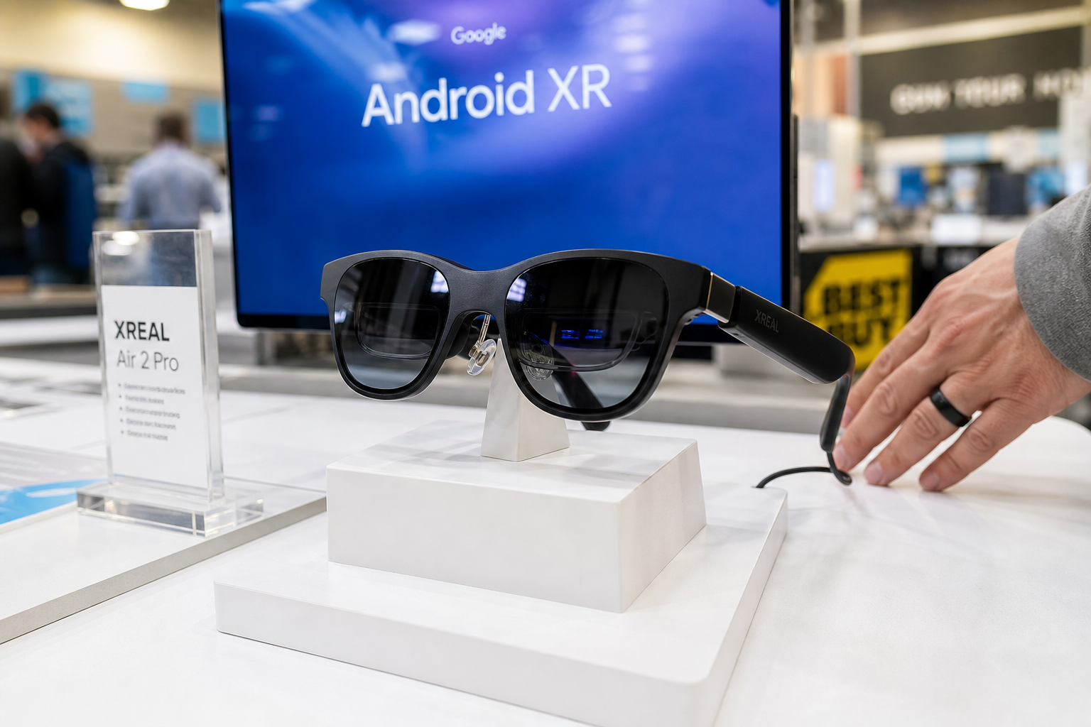 Xreal Aura 开放 99 美元预约，Android XR 终于走到消费市场门口