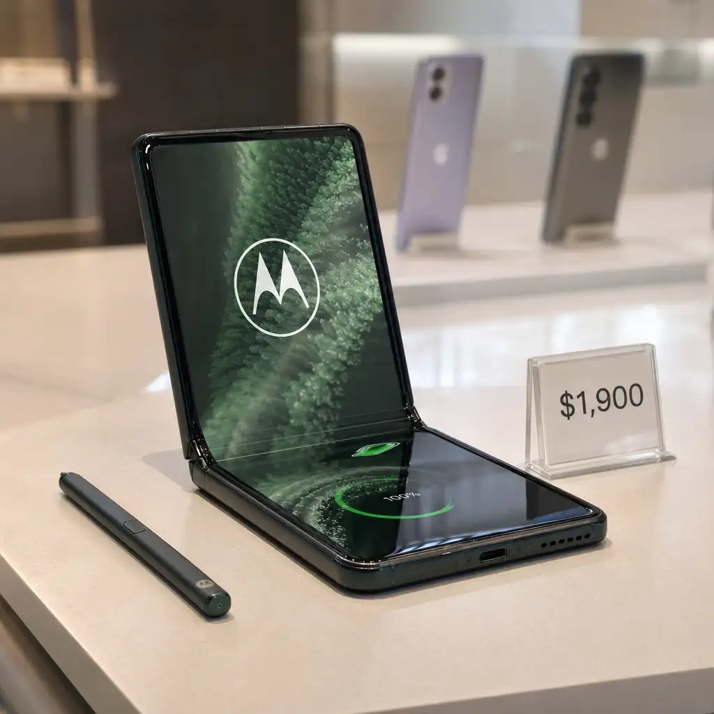 Razr Fold 卖到 1900 美元：折叠屏不是更便宜了，而是被铺成了高端楼梯