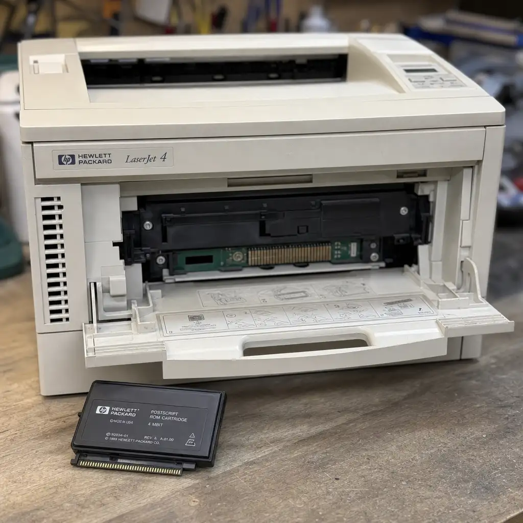 1991 年的 Adobe PostScript ROM 跑进浏览器:老代码为什么比云产品更耐用