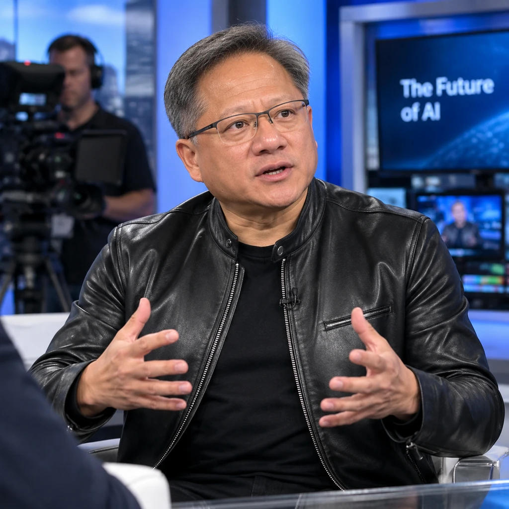 Nvidia黄仁勋断言2030末日概率为0%：千亿算力帝国全力阻击AI立法