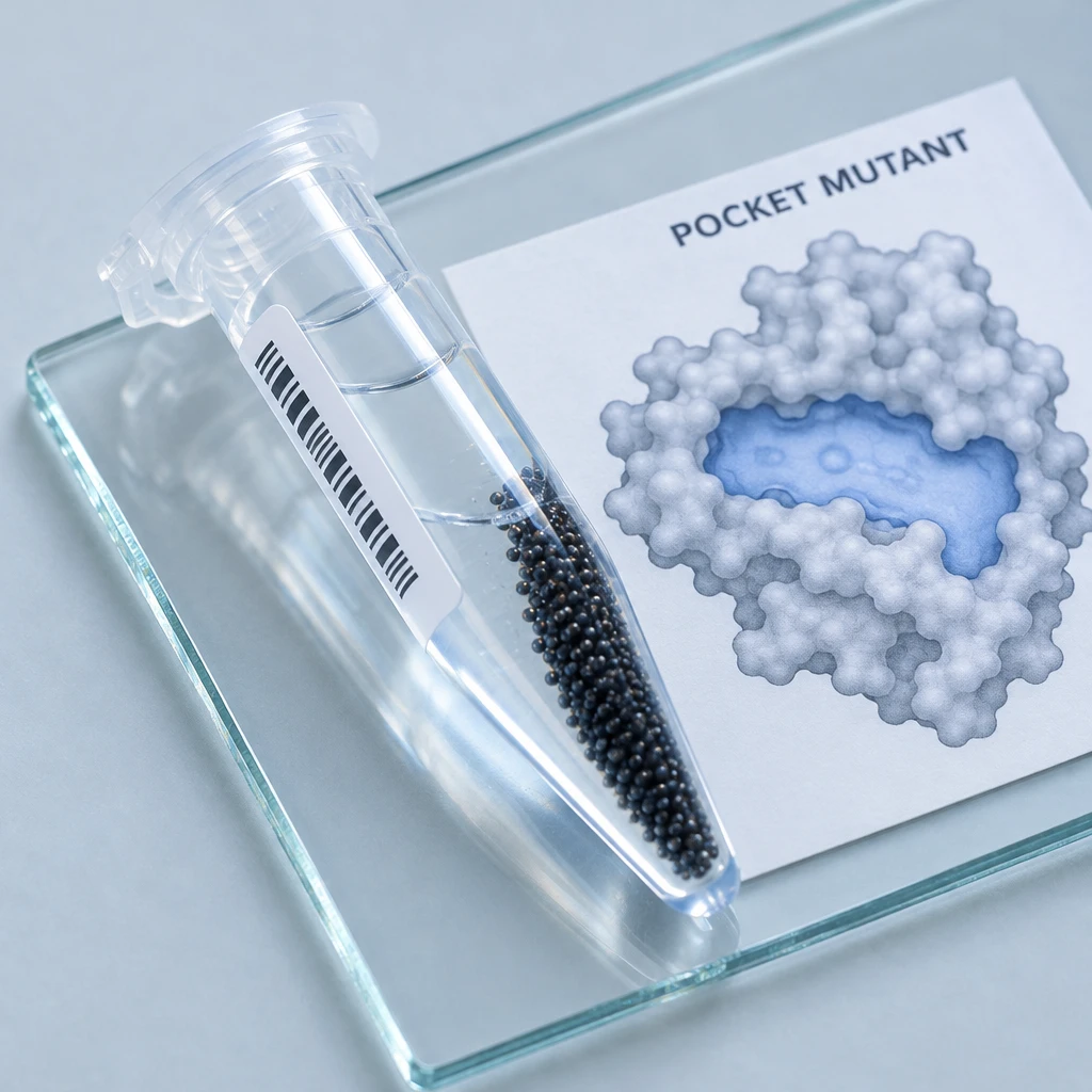 利用磁珠筛选与工程化突变破坏口袋,从源头剔除高通量物理噪声