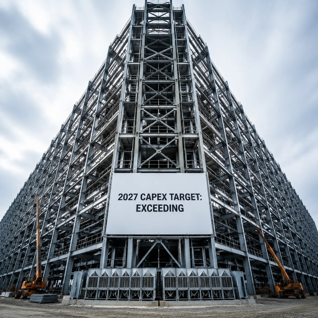 亚马逊暗示2027年资本支出将显著高于2200亿美元门槛
