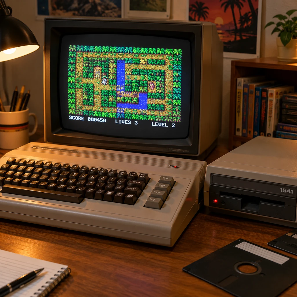 Sabre Wulf Remastered 免费发布：Genesis Project 历时近十年重修 1984 年 C64 丛林迷宫旧案