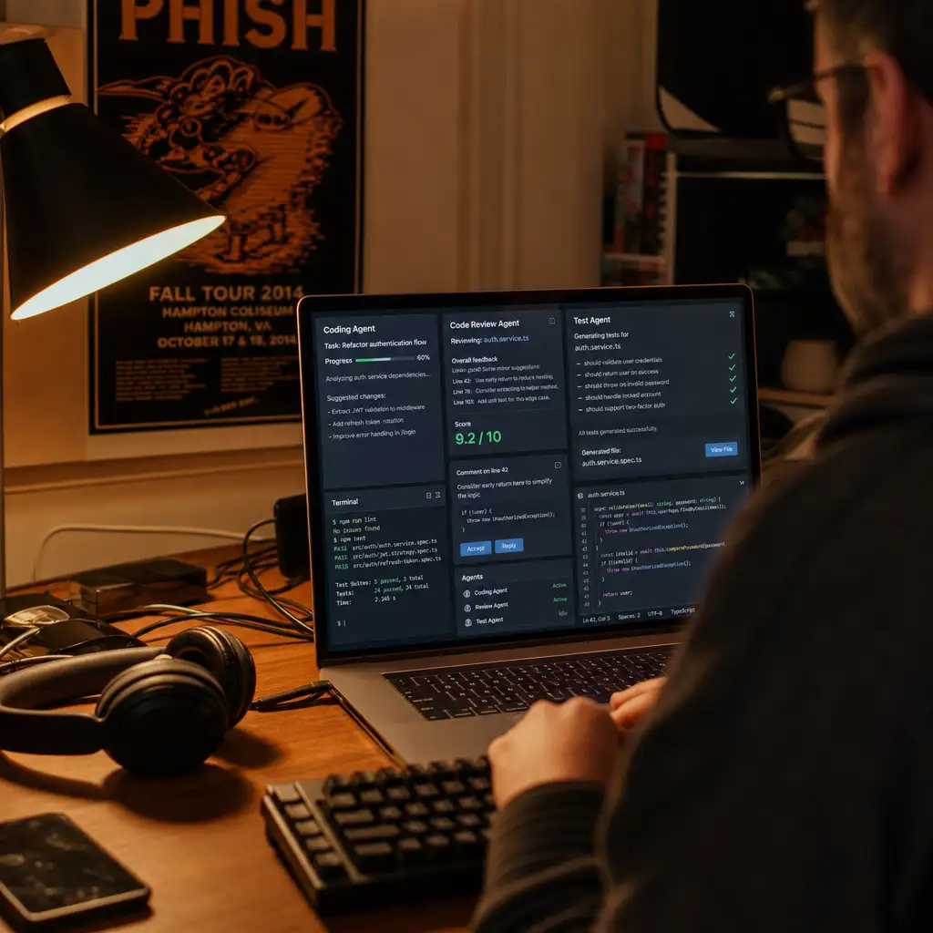 听 Phish 写了 30 年代码,AI agents 改掉了工程师的心流