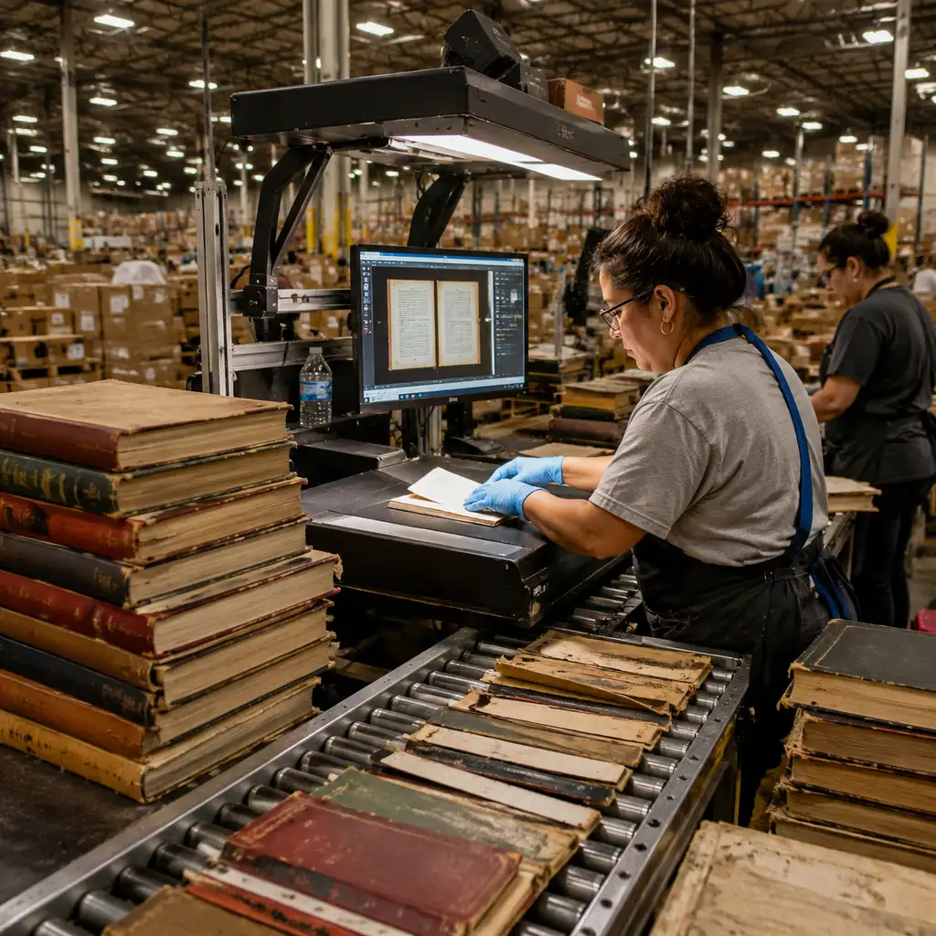 Amazon买书销毁训练AI:能证实的只有1000本,传的是几百万本