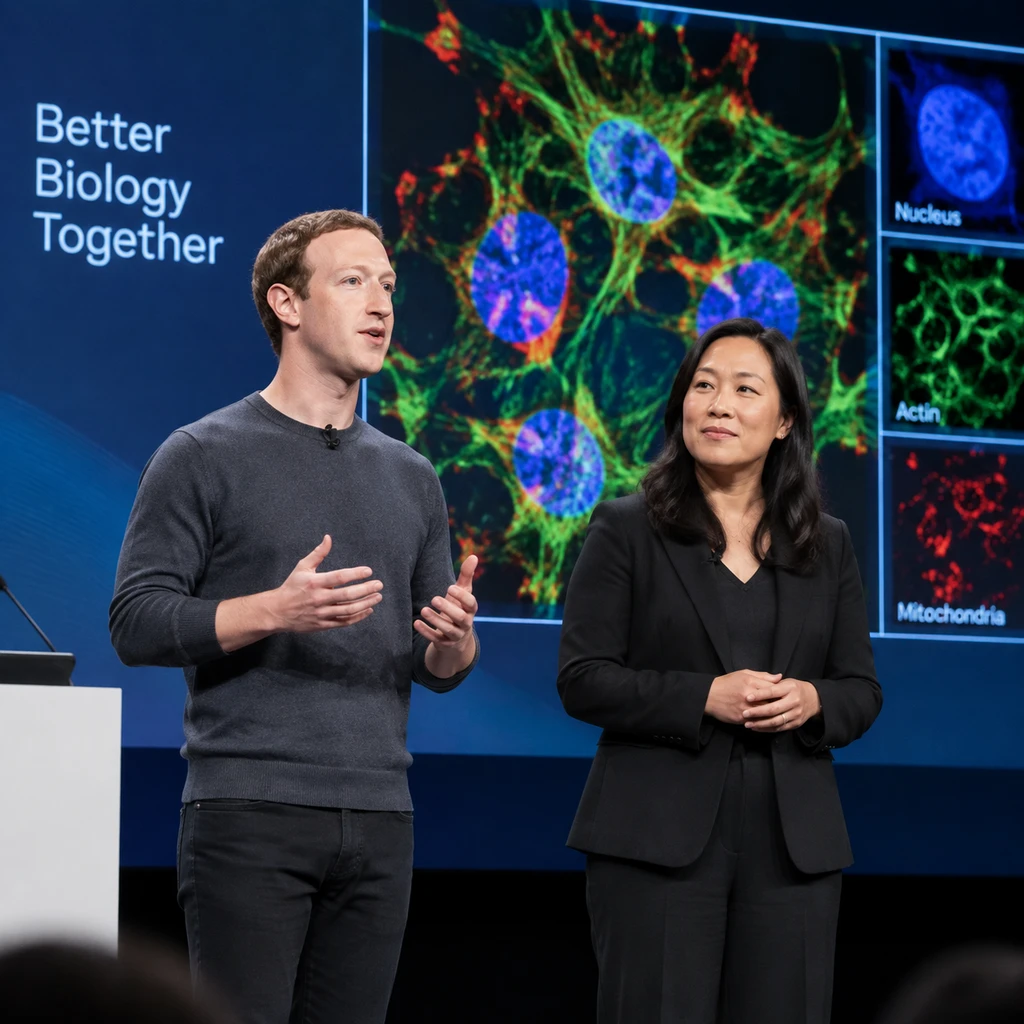 Google DeepMind联手Meta注资3亿推进Biohub虚拟细胞18亿美元版图