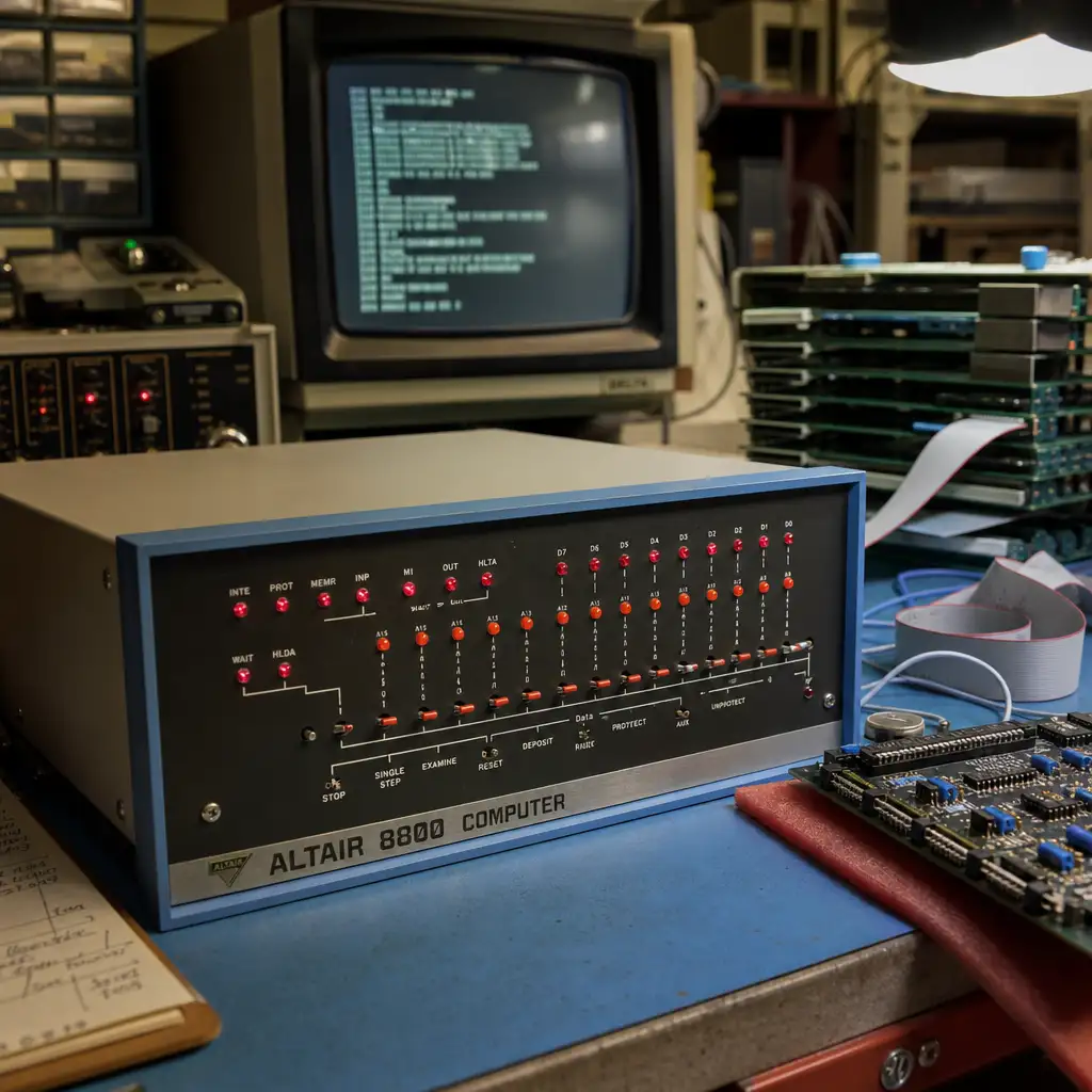 S-100 Virtual Workbench:把 Altair 8800 的骨架拖回浏览器