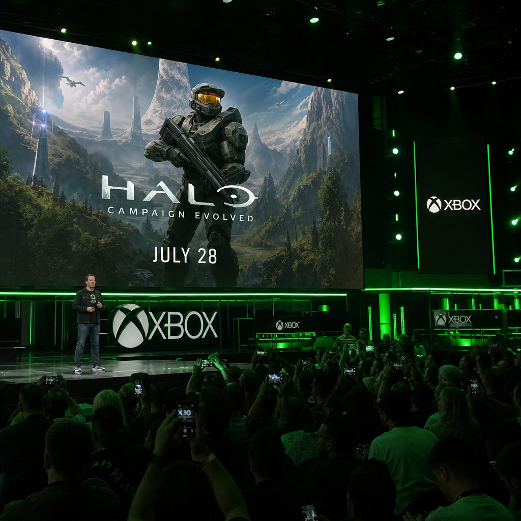 《Halo: Campaign Evolved》7月28日发售：微软给初代战役补了三关，也把门开向PS5