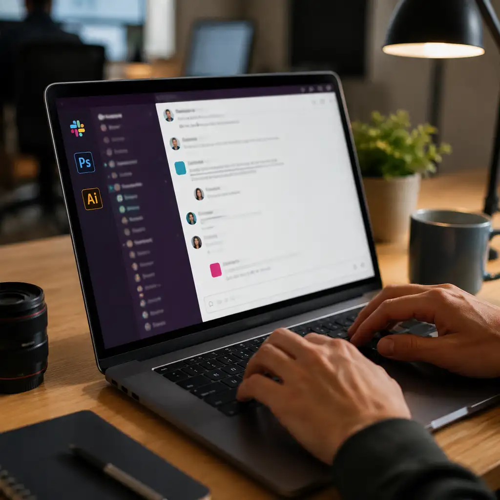Adobe把Photoshop搬进Slack,这笔权限账没人跟你算清