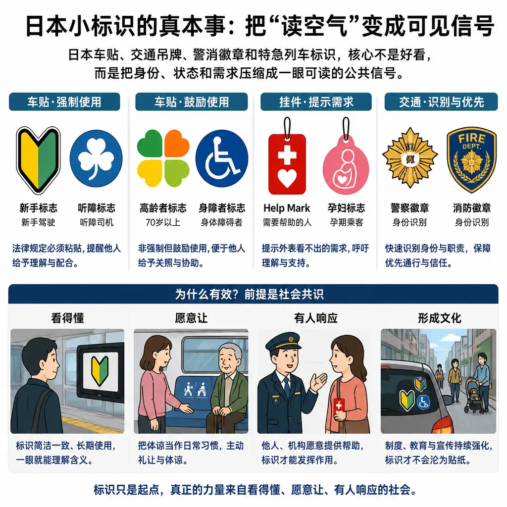 日本小标识的真本事：把“读空气”变成可见信号