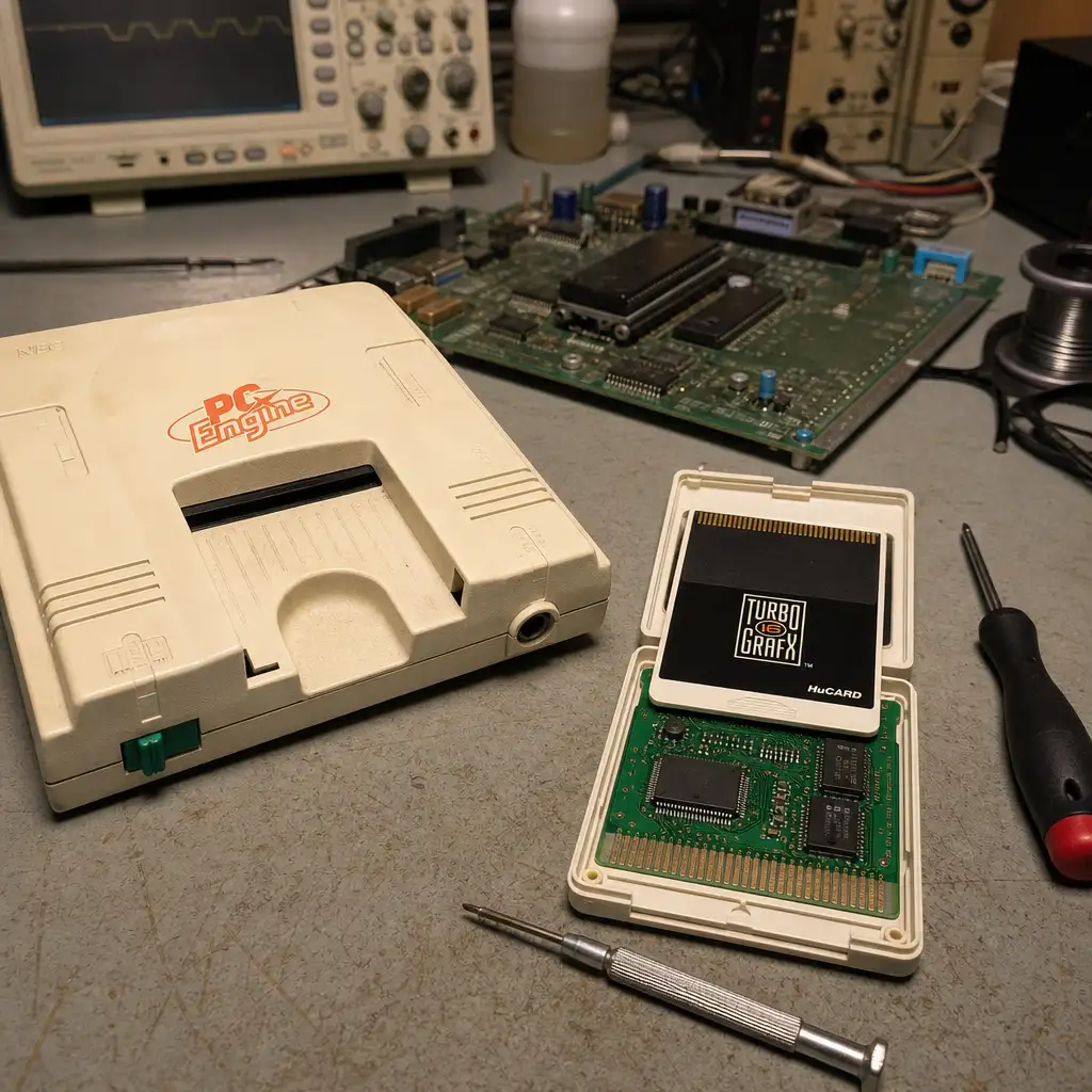 PC Engine 不是 16 位 CPU 神话,而是一堂硬件取舍课