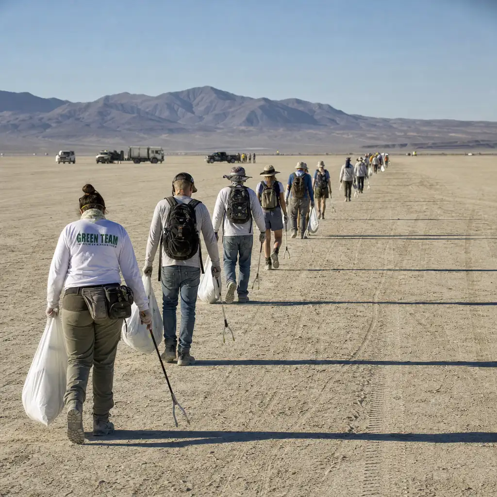 Burning Man的垃圾地图：7万人狂欢后，真正管用的是这套问责机制