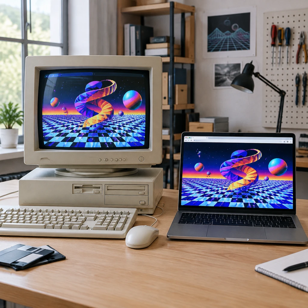 demoscene-recomp将1993年DOS极客神作搬上现代浏览器并重现70Hz时序