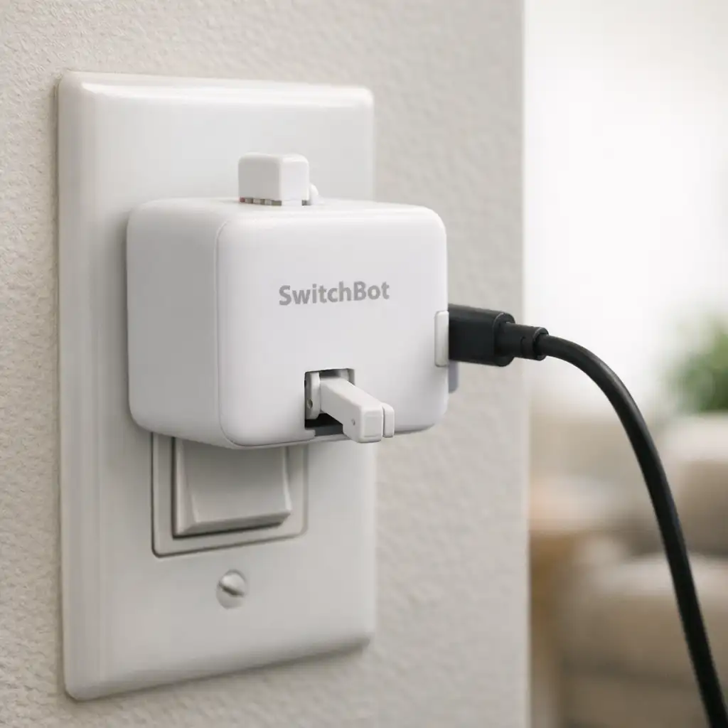 SwitchBot 可充电按键机器人降到 26.99 美元：智能家居最现实的入口，还是那根笨手指