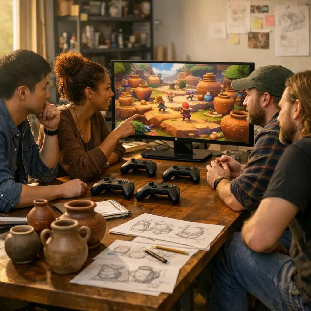《Kiln》上线:Double Fine 还怪得起来,Xbox 就还没全被磨圆
