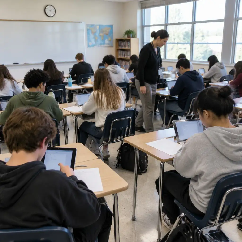 PISA 2025：阅读与数学十年下滑，AI填不上学习基础的缺口